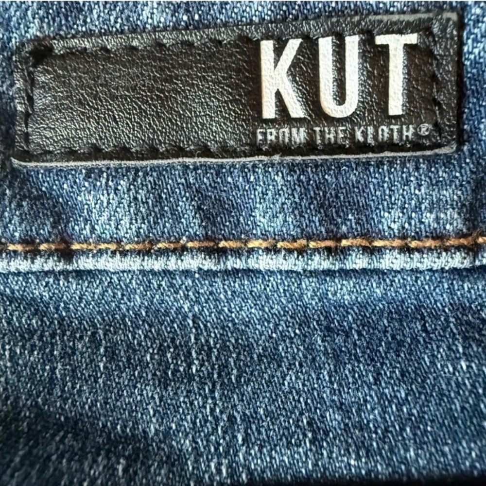 🔥KUT FROM THE KLOTH Catherine Boyfriend Jeans Size 16 | High-Rise | Distressed💥 - Picture 5 of 12